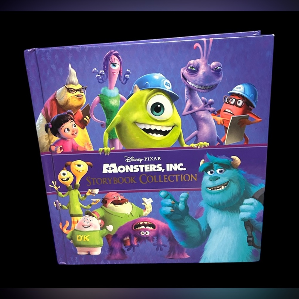 Disney Pixar Monsters Inc Storybook Collection Hardcover Book. Wear on spine.